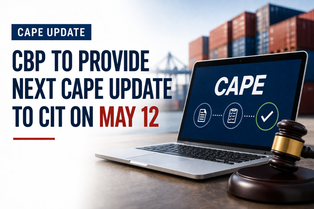 CAPE Update
